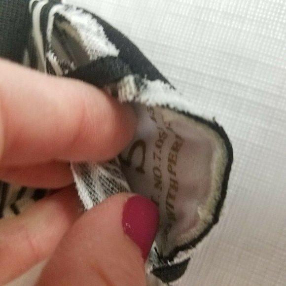 Foot Mittens Dance Class Toe Socks shoe Zebra Print Small - Picture 3 of 7